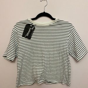 Striped Crop Top